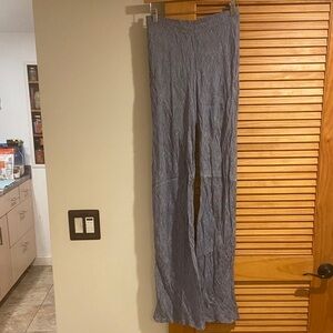 Linen Pant Blue Medium Tall Made in Italy